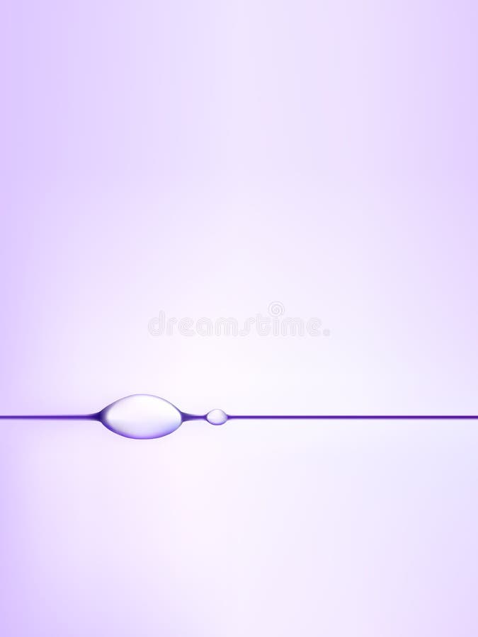 Bolhas vetoriais na água ilustração stock