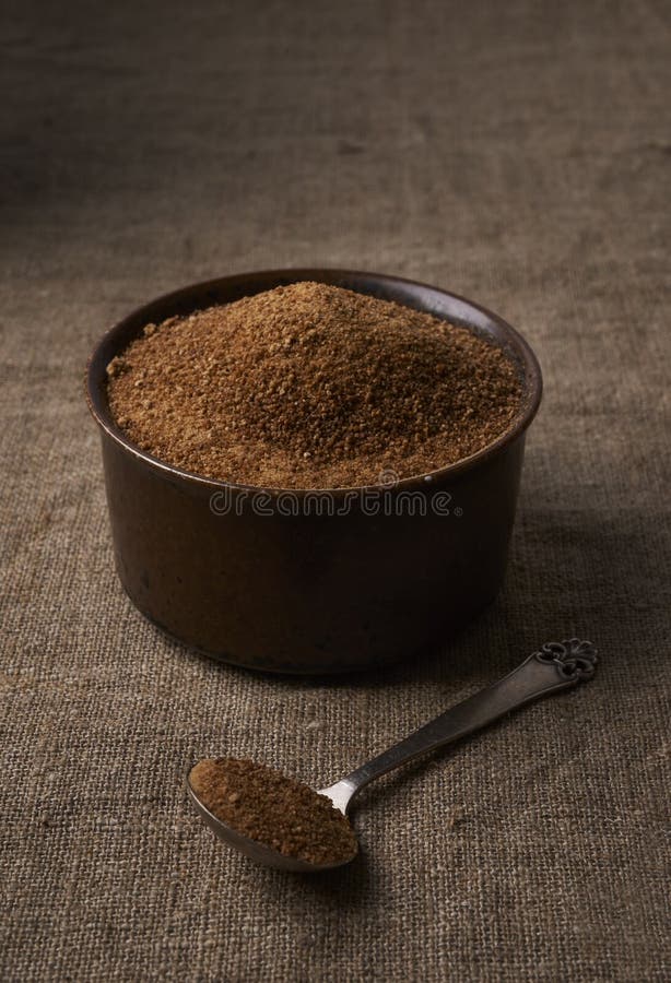 Boliche com açúcar de coco imagens de stock