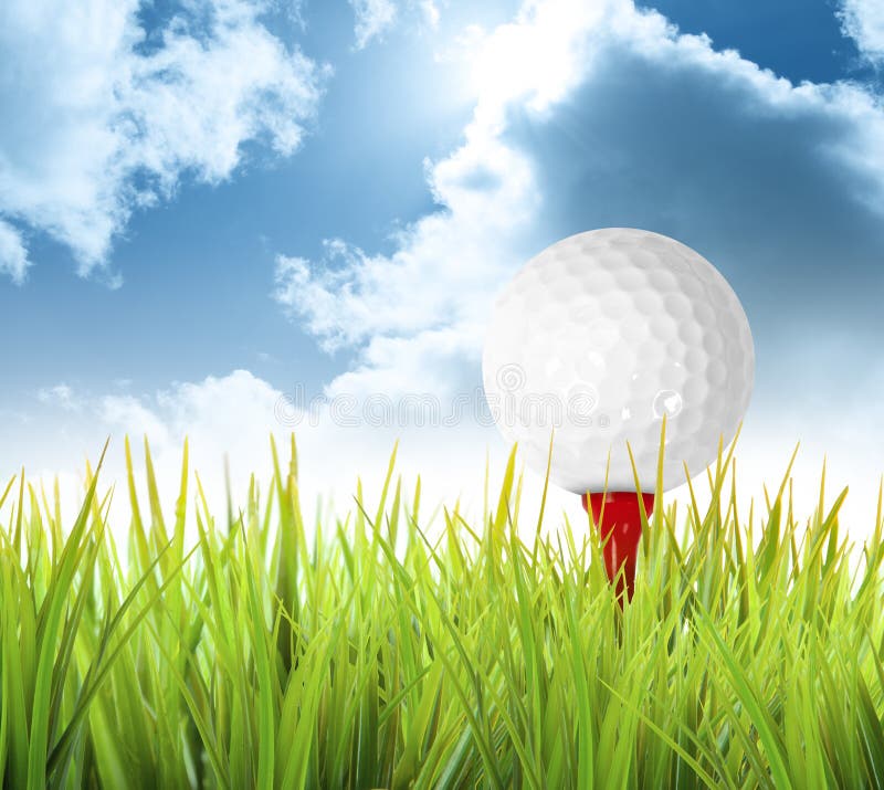 bollgolf arkivbild bollgolf arkivbild