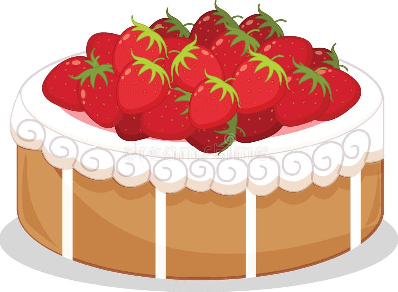 Bolo ilustração royalty free Bolo ilustração royalty free