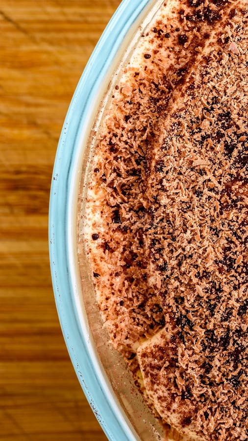 Bolo caseiro do Tiramisu imagens de stock royalty free