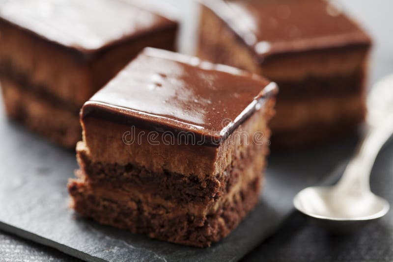 Bolo de chocolate fotografia de stock royalty free Bolo de chocolate fotografia de stock royalty free
