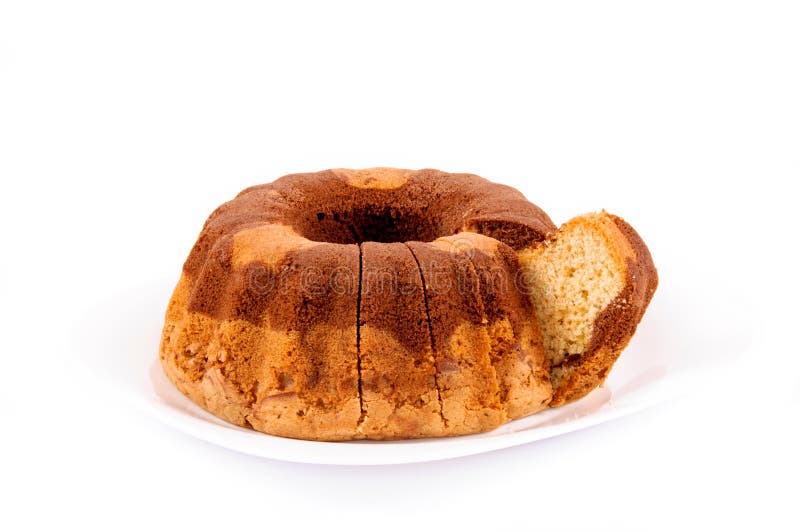 Bolo de Kugelhopf fotografia de stock royalty free Bolo de Kugelhopf fotografia de stock royalty free