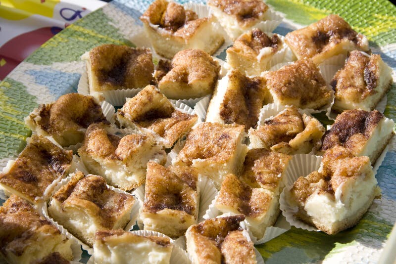 Bolo de queijo caseiro saboroso foto de stock