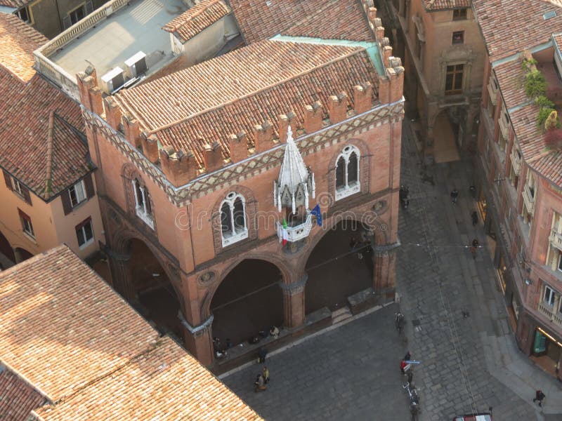 Bologna city centre stock image. Image of history, italian 91067883