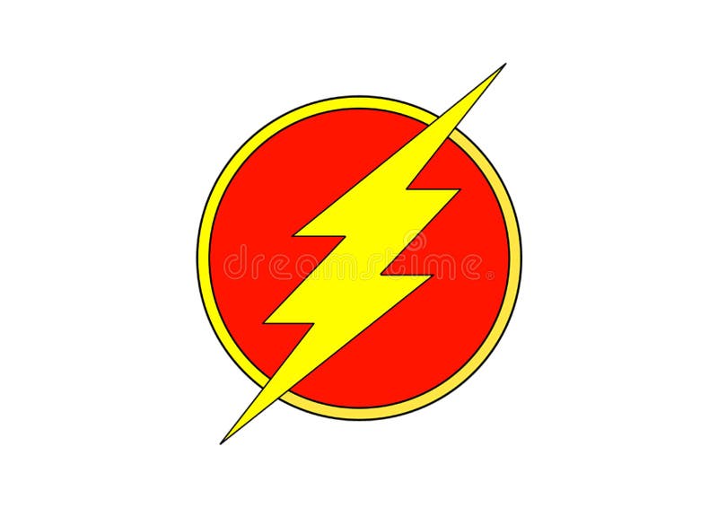 The Famous Logo of Flash from DC Comics Editorial Photo ...