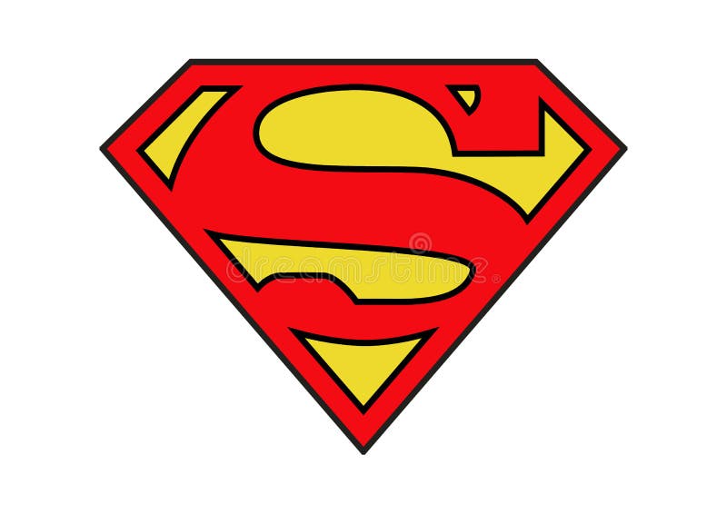 The Famous Logo of Superman from DC Comics Editorial Stock Photo ...