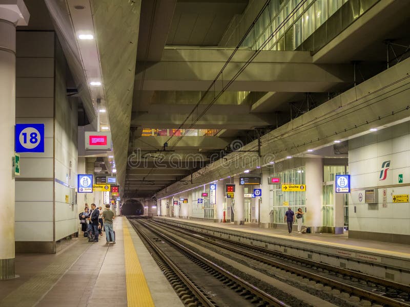 Bologna main train station editorial stock photo. Image of train