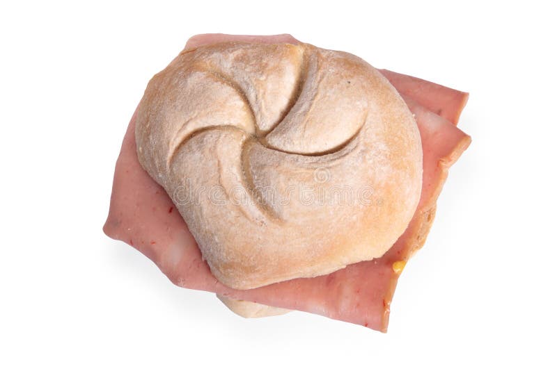 Bologna roll stock image. Image of slice, nutrition, hoagie 13913643