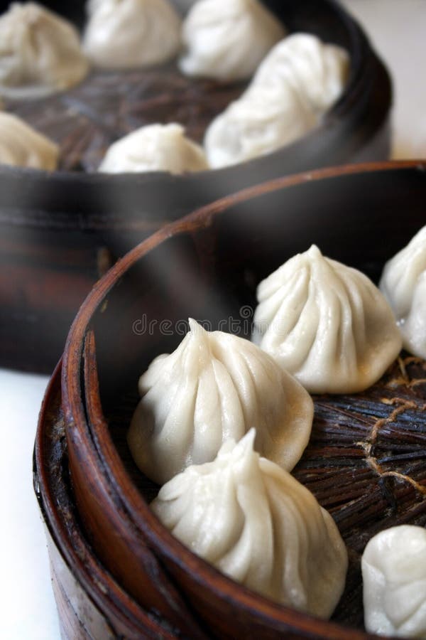 Chinese steamed buns is a traditional food in China. Chinese steamed buns is a traditional food in China.