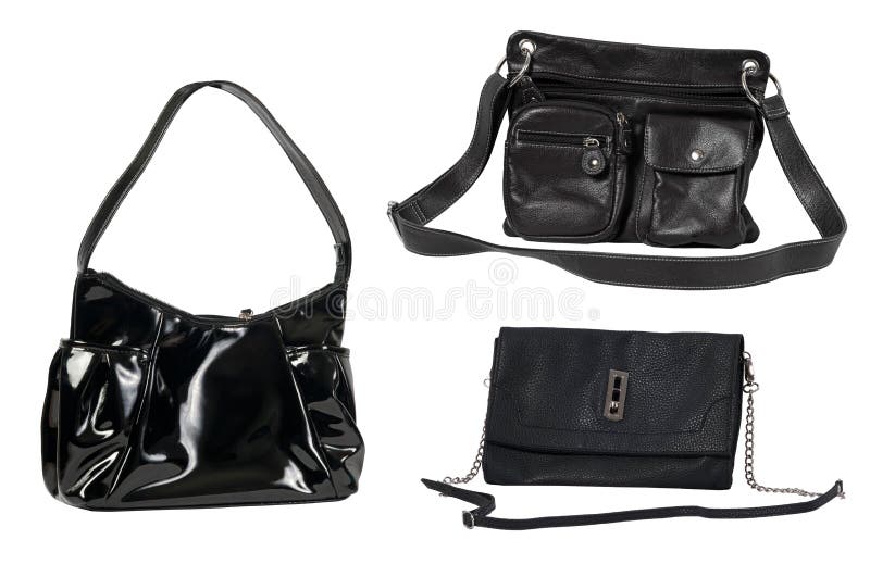 Bolsa preta imagens de stock royalty free Bolsa preta imagens de stock royalty free