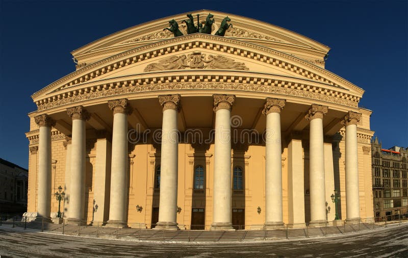 The Bolshoi Theatre, Moscow, Russia