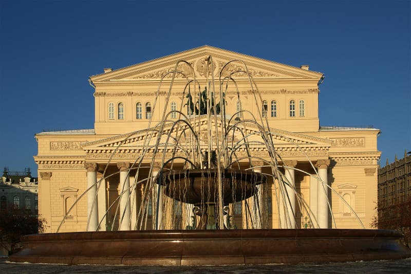 The Bolshoi Theatre, Moscow, Russia