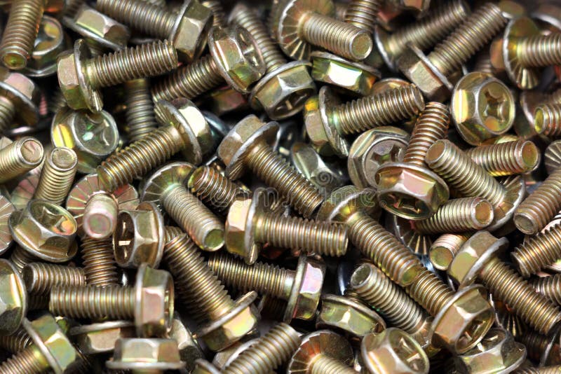 Nuts and bolts background stock image. Image of close 29819273