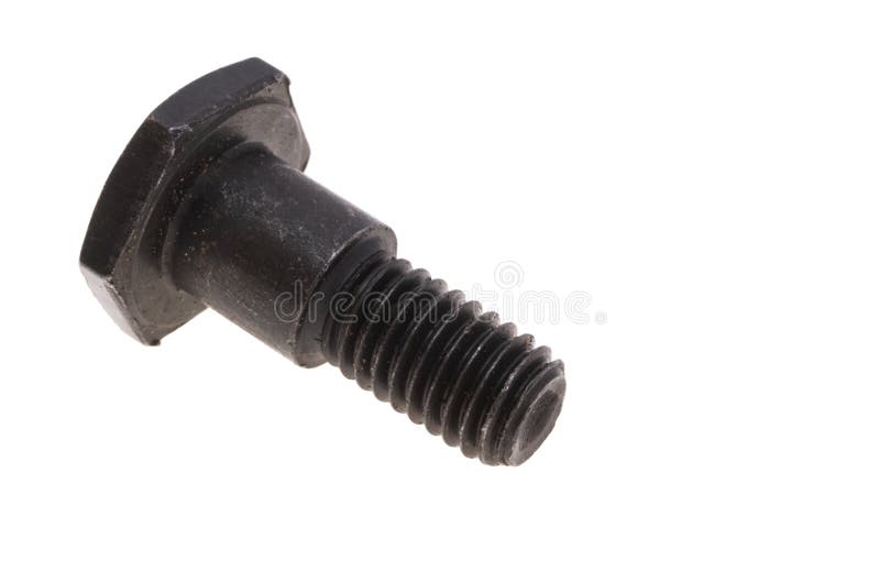 Bolt fixing isolated stock image. Image of bolt, accessory 248031763