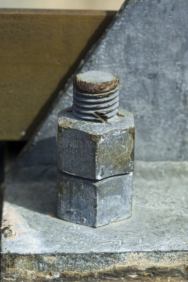 Bolt and nuts stock photo. Image of fasten, corroded 196930272