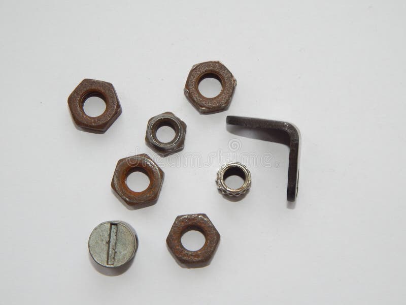 Bolts and nuts for repair stock photo. Image of construction 138139992