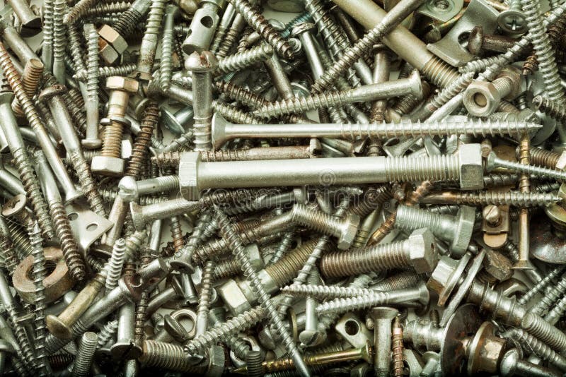 Bolts and screws stock photo. Image of bolt, objects 14737670