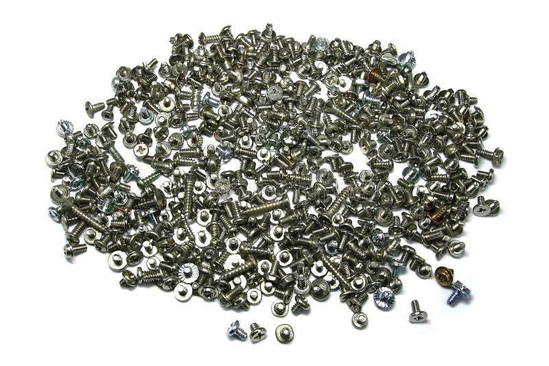 Small nuts and bolts stock image. Image of metal, nuts 25453371