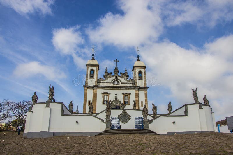 Bom Иисус de Matosinhos Святыня - Congonhas - Бразилия стоковое фото Bom Иисус de Matosinhos Святыня - Congonhas - Бразилия стоковое фото