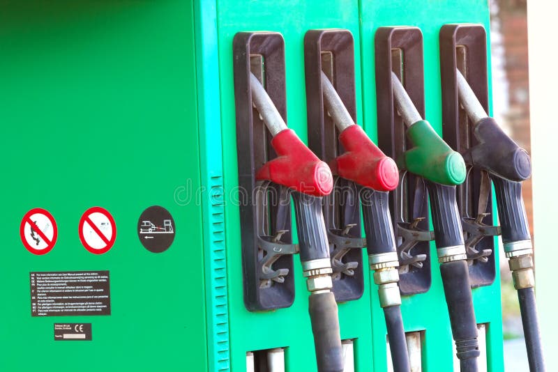 Bomba de gasolina fotografia de stock royalty free Bomba de gasolina fotografia de stock royalty free