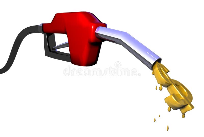 Bomba de combustível ilustração do vetor