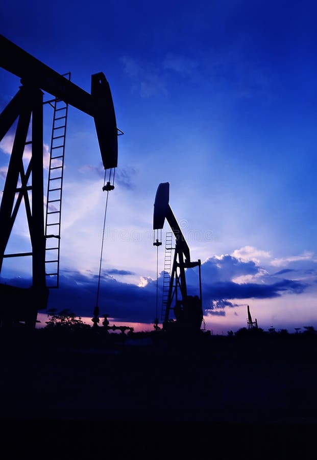 Bomba de petróleo fotografía de archivo