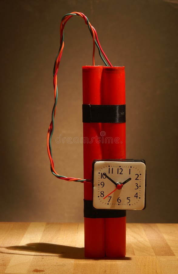 Bomba Zegarowa zdjęcia stock Bomba Zegarowa zdjęcia stock