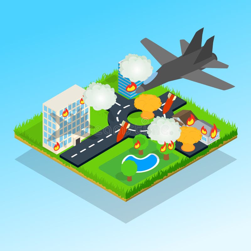 Bombardment Plane Icon. Elements Of Military Aircraft In Multi Colored