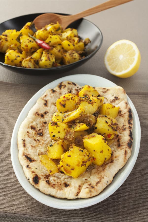 Bombay Potato Curry Indian Food Stock Photo - Image of indian ...
