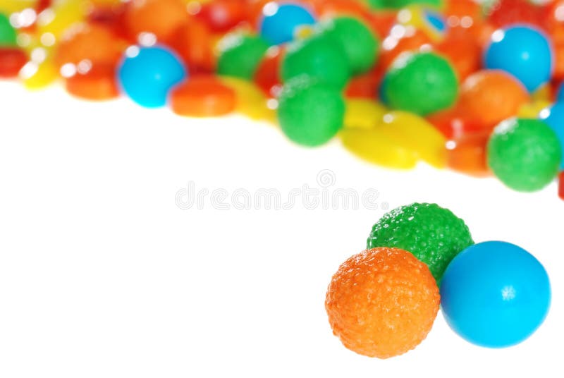 Bomboane tari din fructe colorate royalty free stock photography