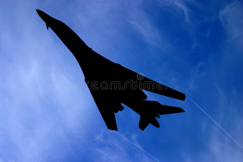 Bombplankontur för B 1 royaltyfri fotografi Bombplankontur för B 1 royaltyfri fotografi