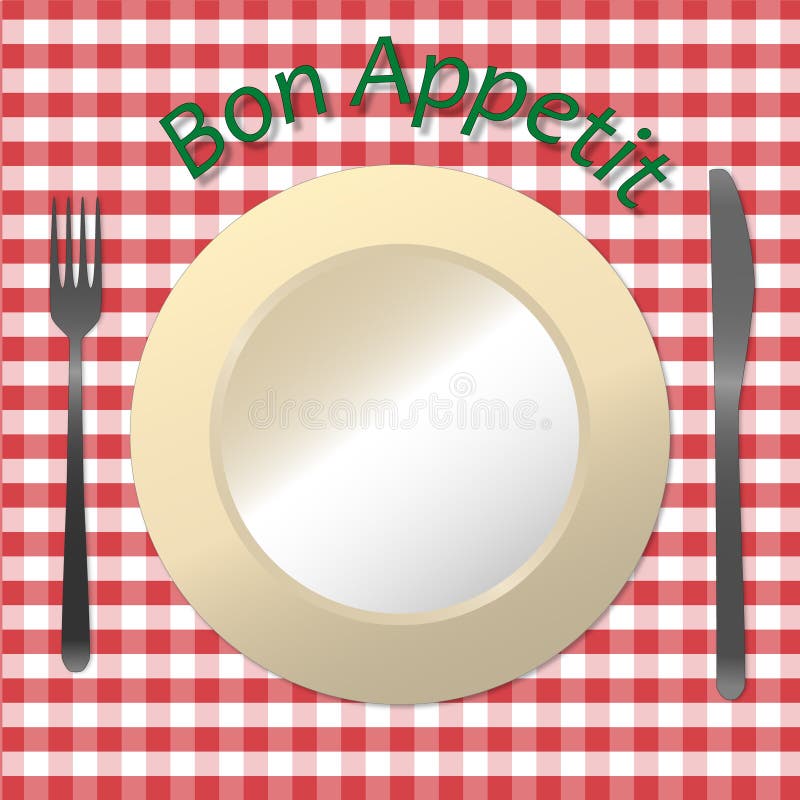 Bon Appetit stock vector. Illustration of appetit, italian 40113709