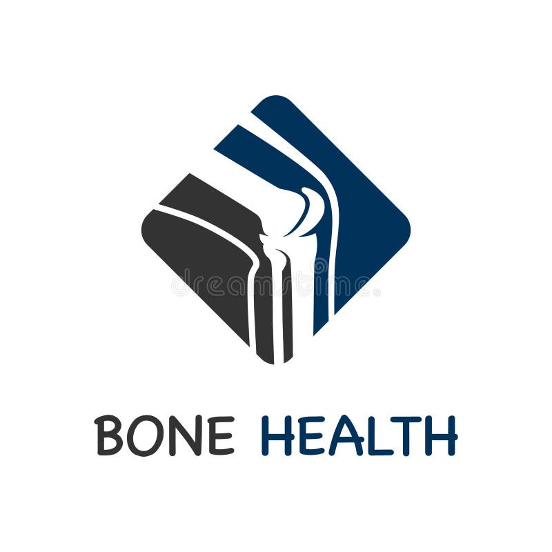 Bone care logo royalty free illustration Bone care logo royalty free illustration