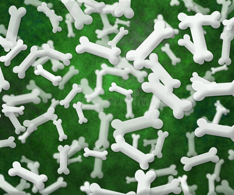 Bones Green Background stock photo. Image of skeleton 28016610