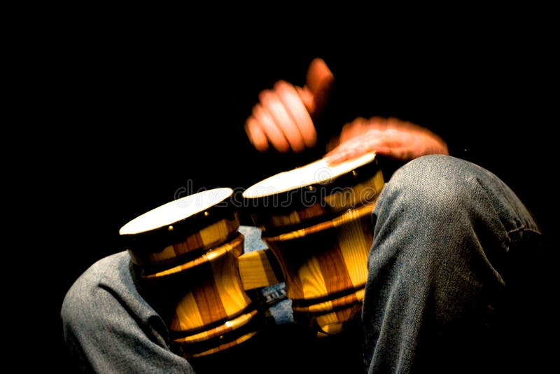 Pair of bongos stock image. Image of decorated, culture 3713963