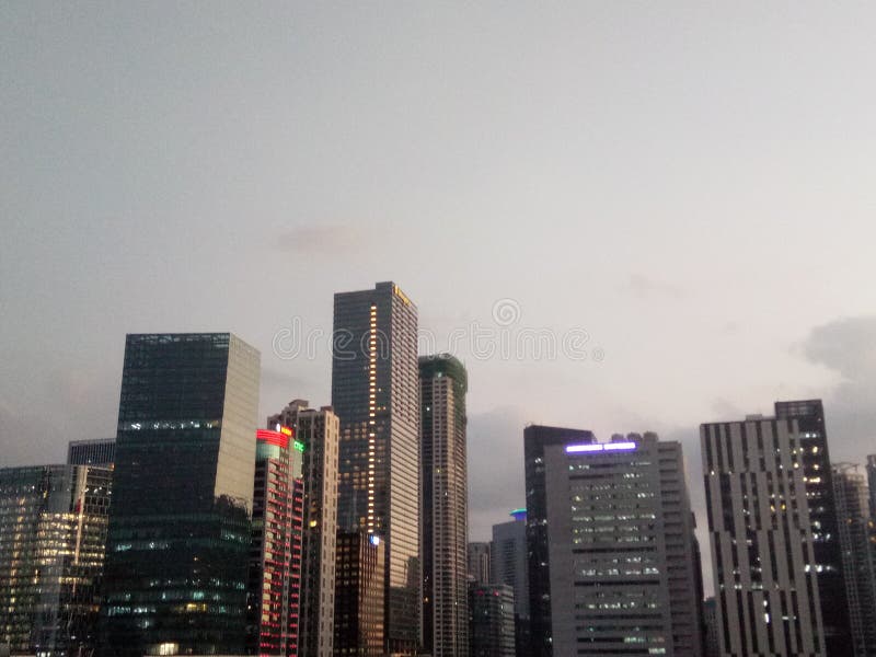 bonifacio global city skyline bonifacio global city skyline