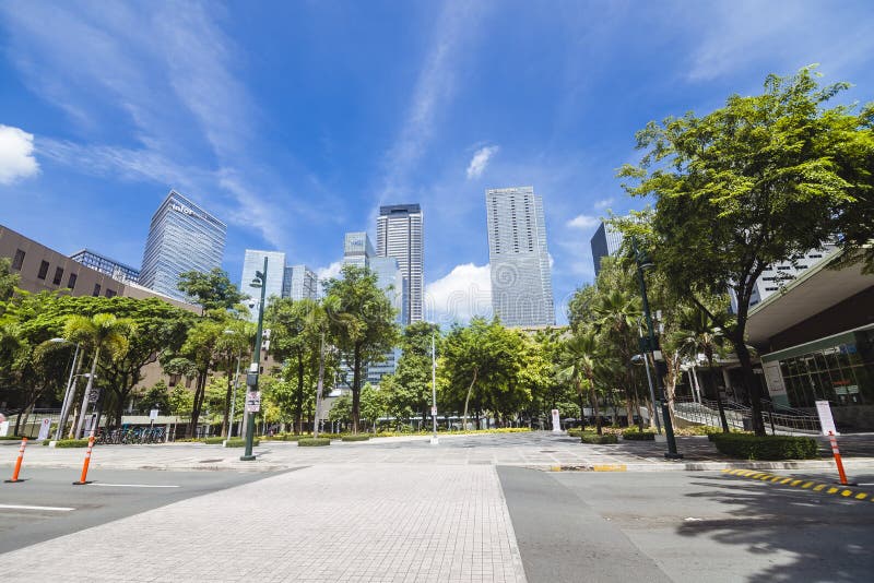 bonifacio global city skyline bonifacio global city skyline