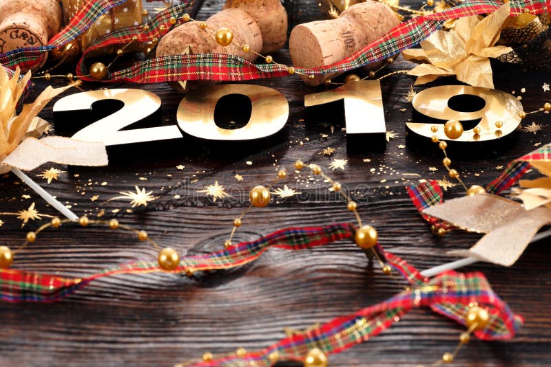 Bonne année 2019 photographie stock libre de droits Bonne année 2019 photographie stock libre de droits