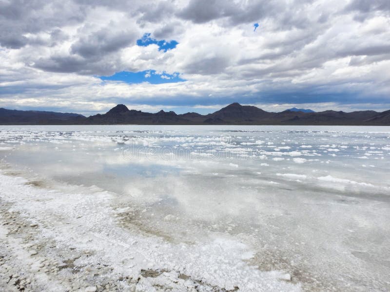 utah salt flats in december utah salt flats in december