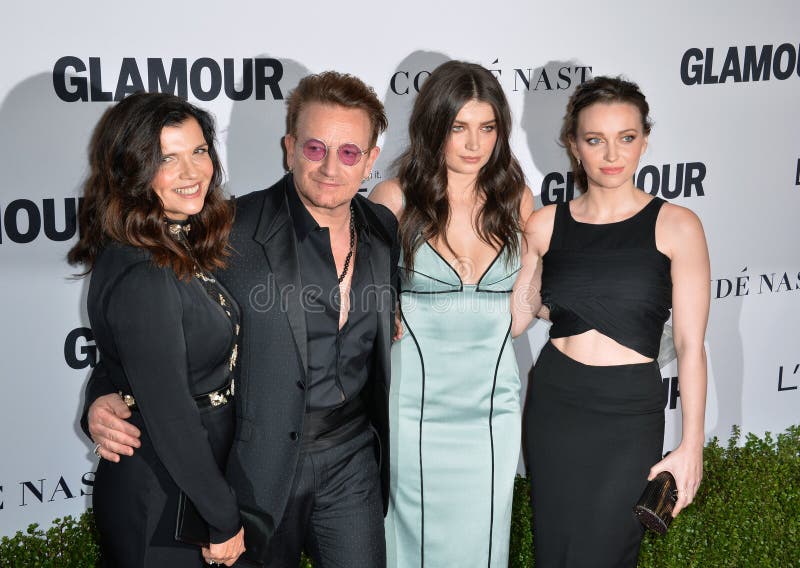 Bono & family editorial photo. Image of suit, glamour - 172828011
