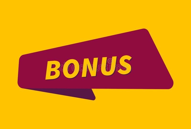 Bonus Banner Vector, Bonus Image Stock Vector Illustration of vector