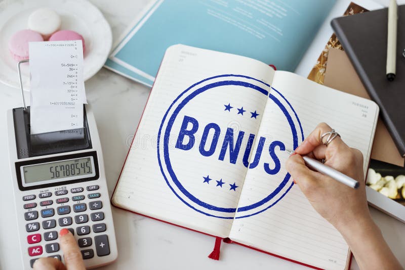 Bonus Prize Profit Incentive Additional Compensation Concept Stock