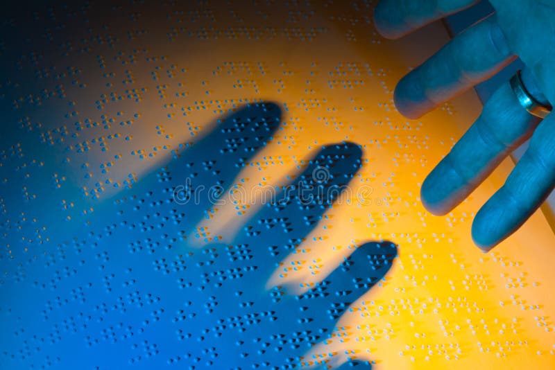 Book in Braille. Braille for the Blind Stock Image Image of blind
