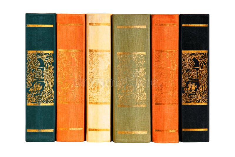 Book collection of six volumes