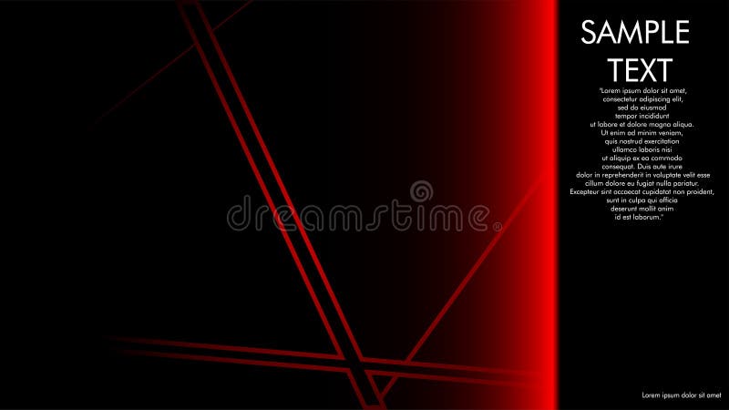 Book Cover Designs, Magazines, Brochures, Etc. with the Red Line Concept  and Black Background Stock Vector - Illustration of magazine, page:  133401889
