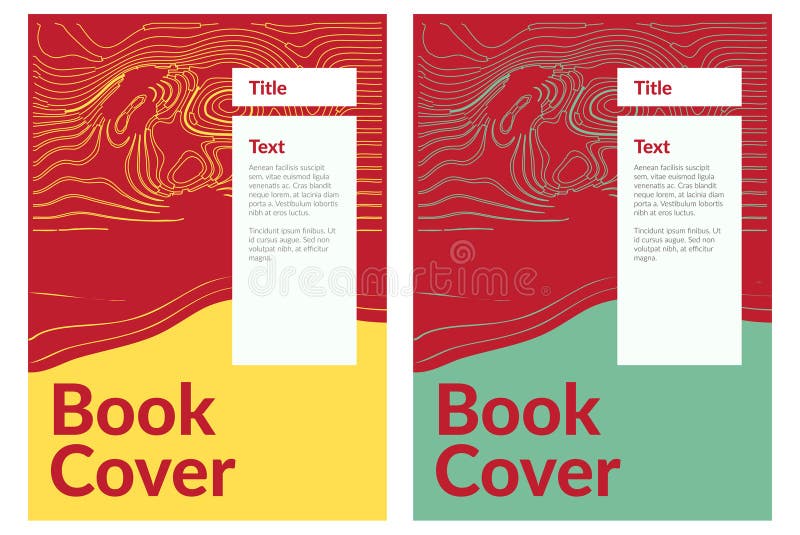 Book Cover Page Illustration Stock Illustration Illustration of