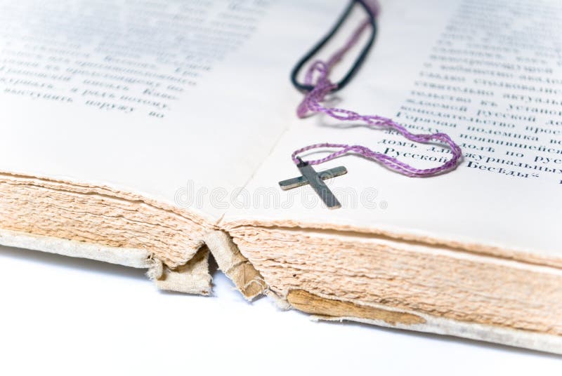 Book and cross