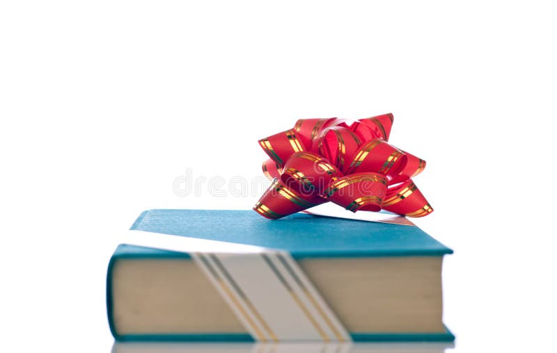 Presentera bok framifrån arkivbild