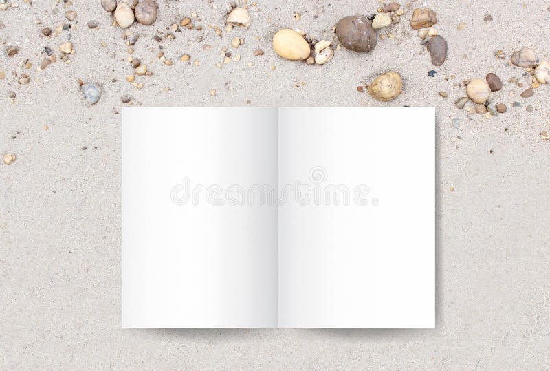 Book empty on background royalty free stock photography